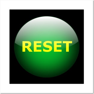 Reset Button Posters and Art